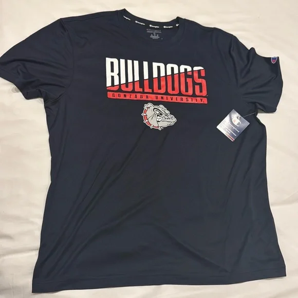 NWT Dri-fit Champion Navy Gonzaga T shirt, Size XL - Picture 1 of 5